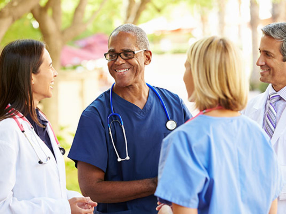 Care Staffing Nursing Discussing Doctor mentor