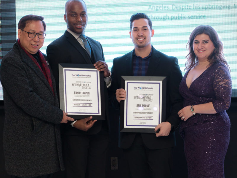 Leadership and Community Enrichment Award recipients